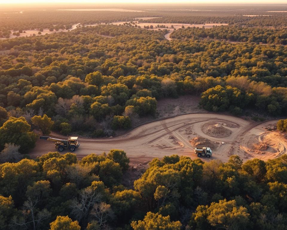 Aledo Land Clearing Services: Working with Natural Contours