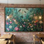 The Personal Stories Behind a Meaningful Hand Painted Mural