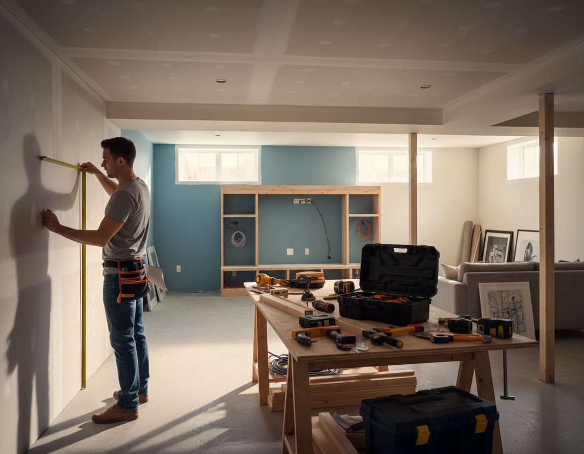 Kirkland Basement Finishing Experts Reveal Space-Saving Tips