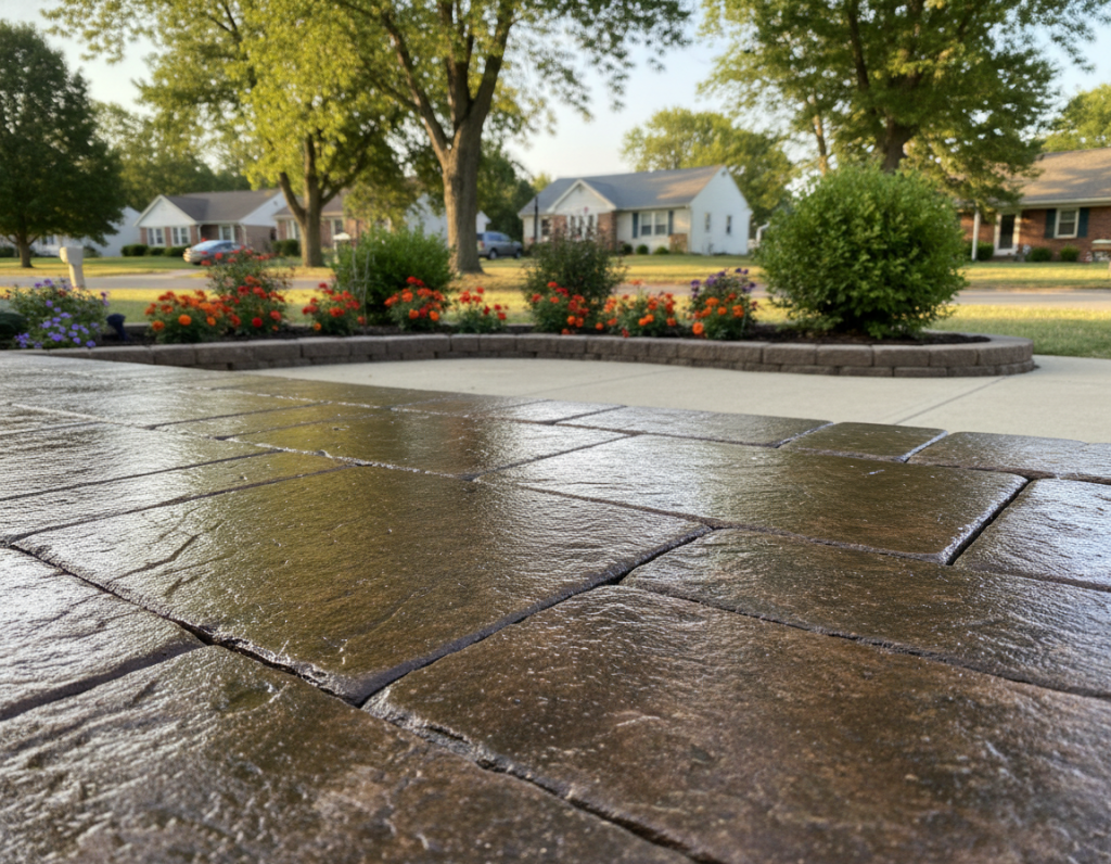 Lewis Center Paver Sealing for Heated Driveways
