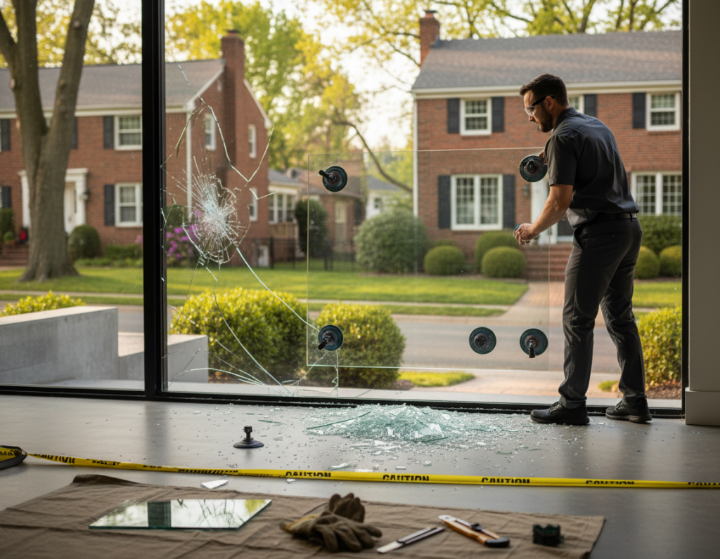 Broken Glass Repair Bethesda