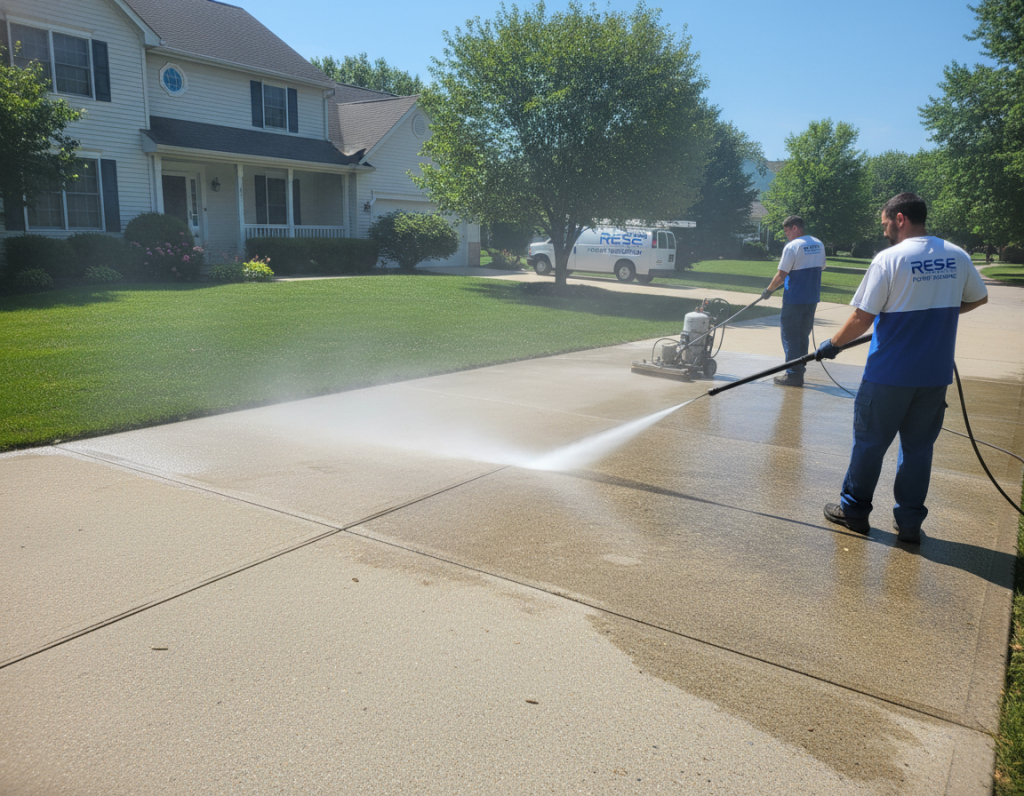 Pressure Washing Westerville for Restaurant Patios